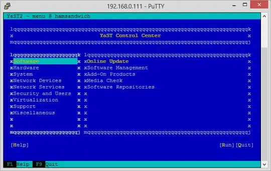 l and q instead of lines