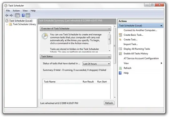 Vista Task Scheduler