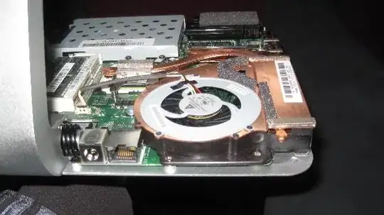 Right side as seen from the rear of the computer