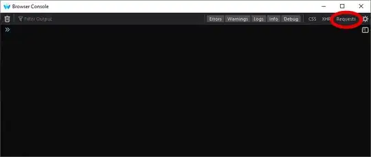 Waterfox Browser Console