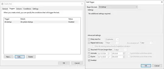 task creation step 2