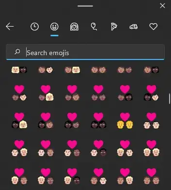 emoji keyboard