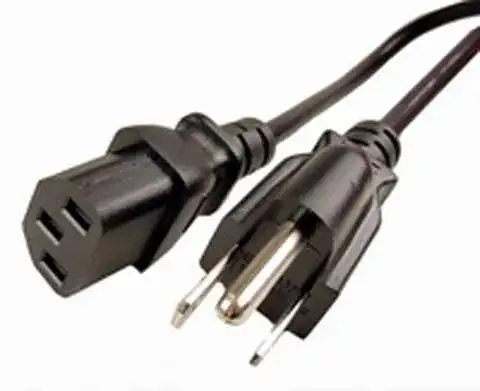 Black power cord