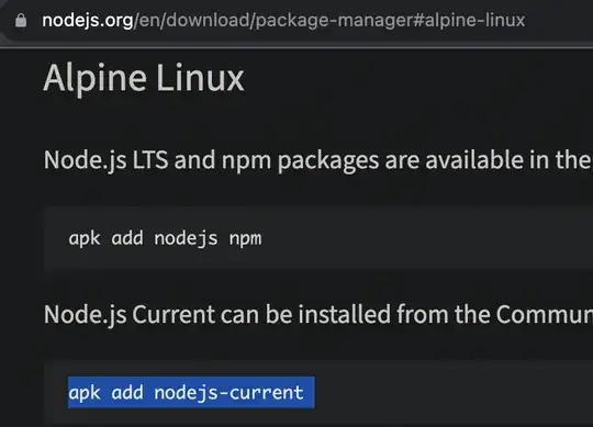 screenshot of nodejs.org