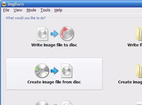 ImgBurn - Create image from disc
