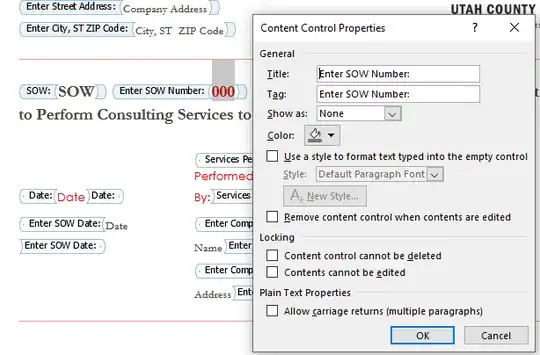 Here's an example Content-Control, the red '000', that has no data on how it was mapped.
