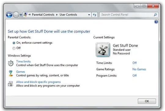 User Controls - Disable Games