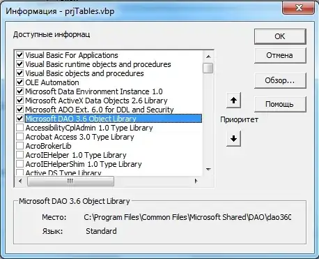 Reference DAO 3.6 library