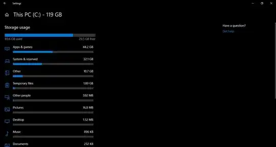 Windows 10 Storage Space
