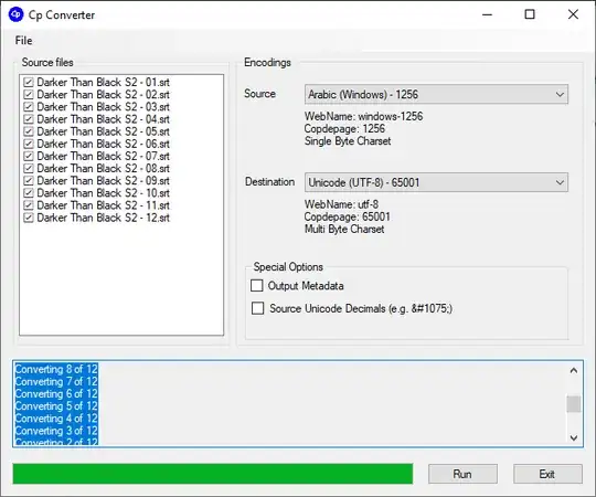 CP Converter screenshot