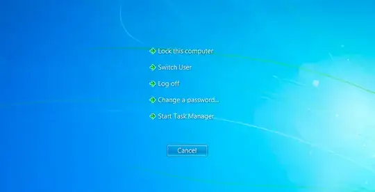 Ctrl+Alt+Delete screen