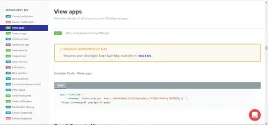 View Apps description
