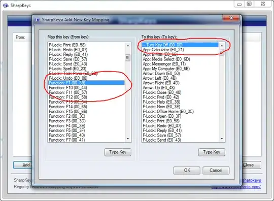 Mapping "F1" to "Turn Key Off" in SharpKeys