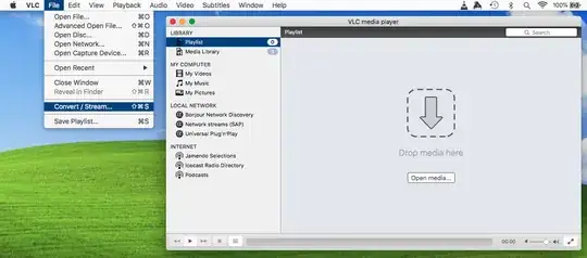 File > Convert Stream