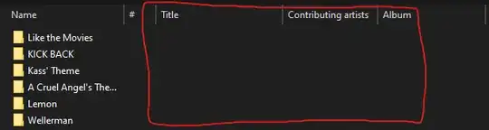 Folders with no metadata