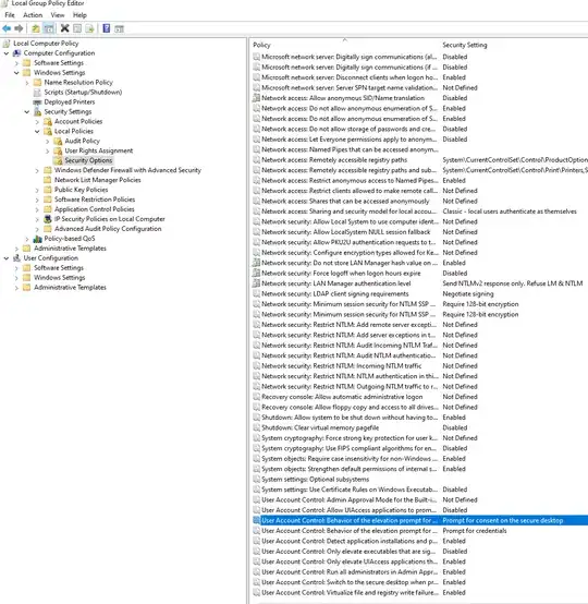 Local Group Policy Editor
