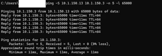 LAN cable is connected