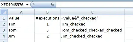 Worksheet screenshot showing OP example