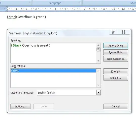 Ignore Rule for MS Word