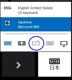 Touch Keyboard Japanese