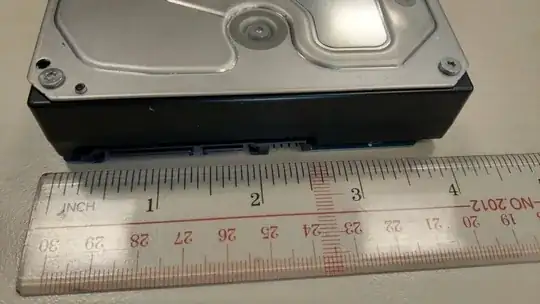 3.5" HDD size measurement