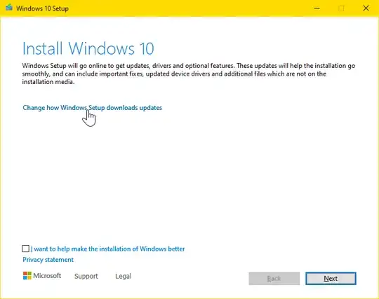 C:\ESD\Windows\setup.exe → 'Install Windows 10'. C:\ESD\Windows\setup.exe → 'Install Windows 10'.