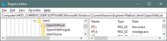 Open-With List in Registry