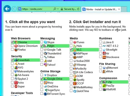 Image of ninite.com apps to choose