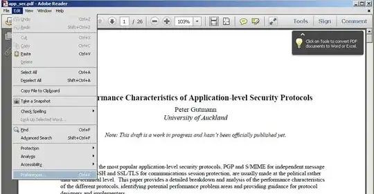 Change setting in Adobe Acrobat Reader