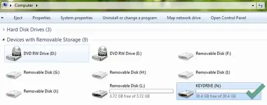 Successfully formatted flash drive in My Computer