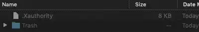 .serverauth.##### files repeated generating/appearing and deleting/disappearing in Home directory every few seconds