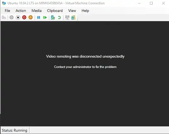 Video remoting was disconnected unexpectedly