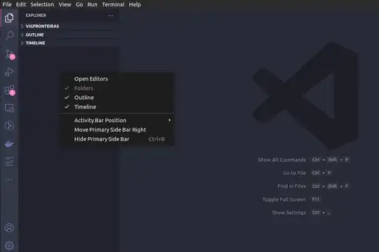 right click to change explorer position