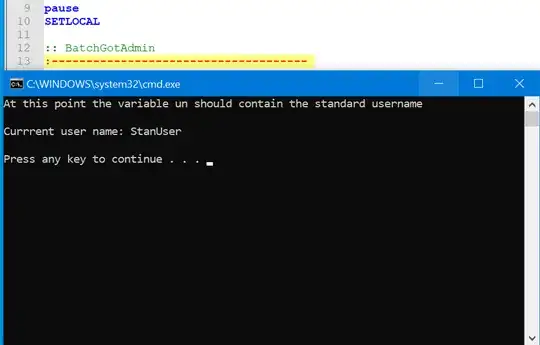 initial command window