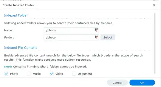 Indexed Folder Creation