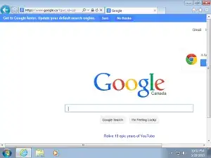 IE8 on Windows 7