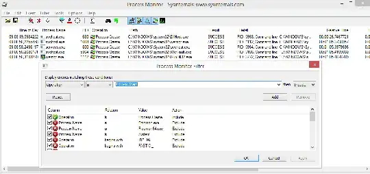 Instructions for using Process Monitor