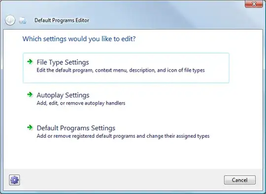 Default Programs Editor Screenshot