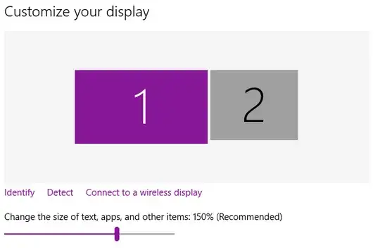 The slider only allows for increments of 25%