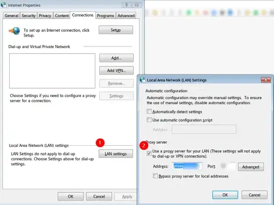 Internet Connection Settings