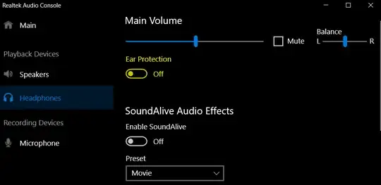 disable volume warning