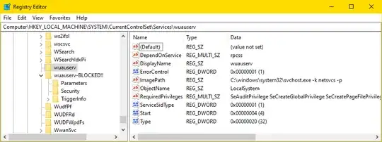Windows silently and automatically recreates some values.