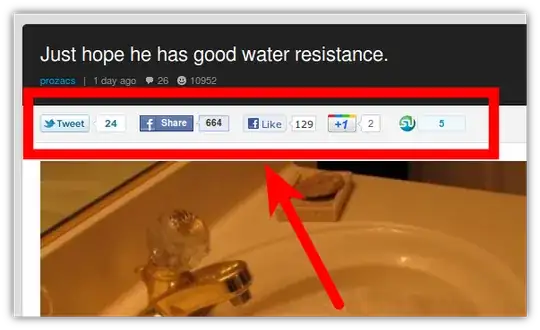 annoying social network buttons on 9gag.com