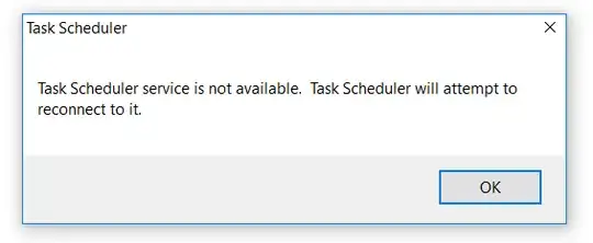 Task Schedular error