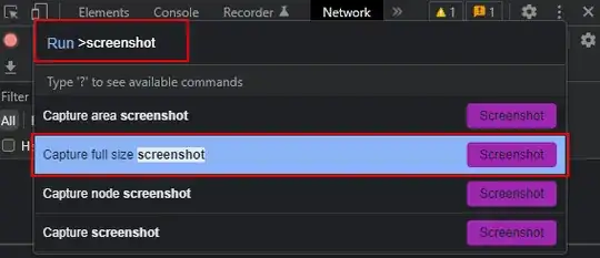 Capture full size schreenshot