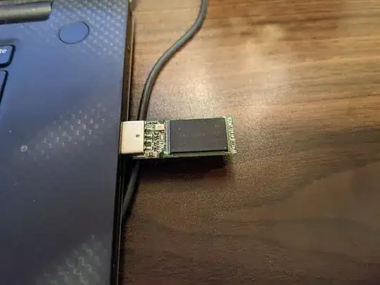 plugged in without the plastic housing