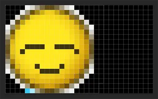 photoshop pixel-close selection example
