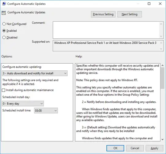 Configure Automatic Updates