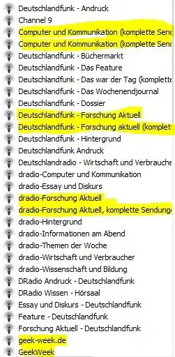 MediaMonkey Podcasts