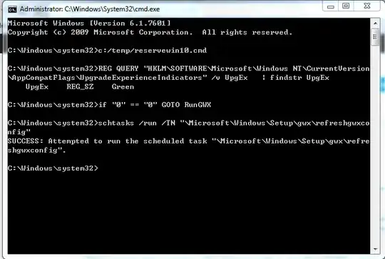 Output of reservewin10
